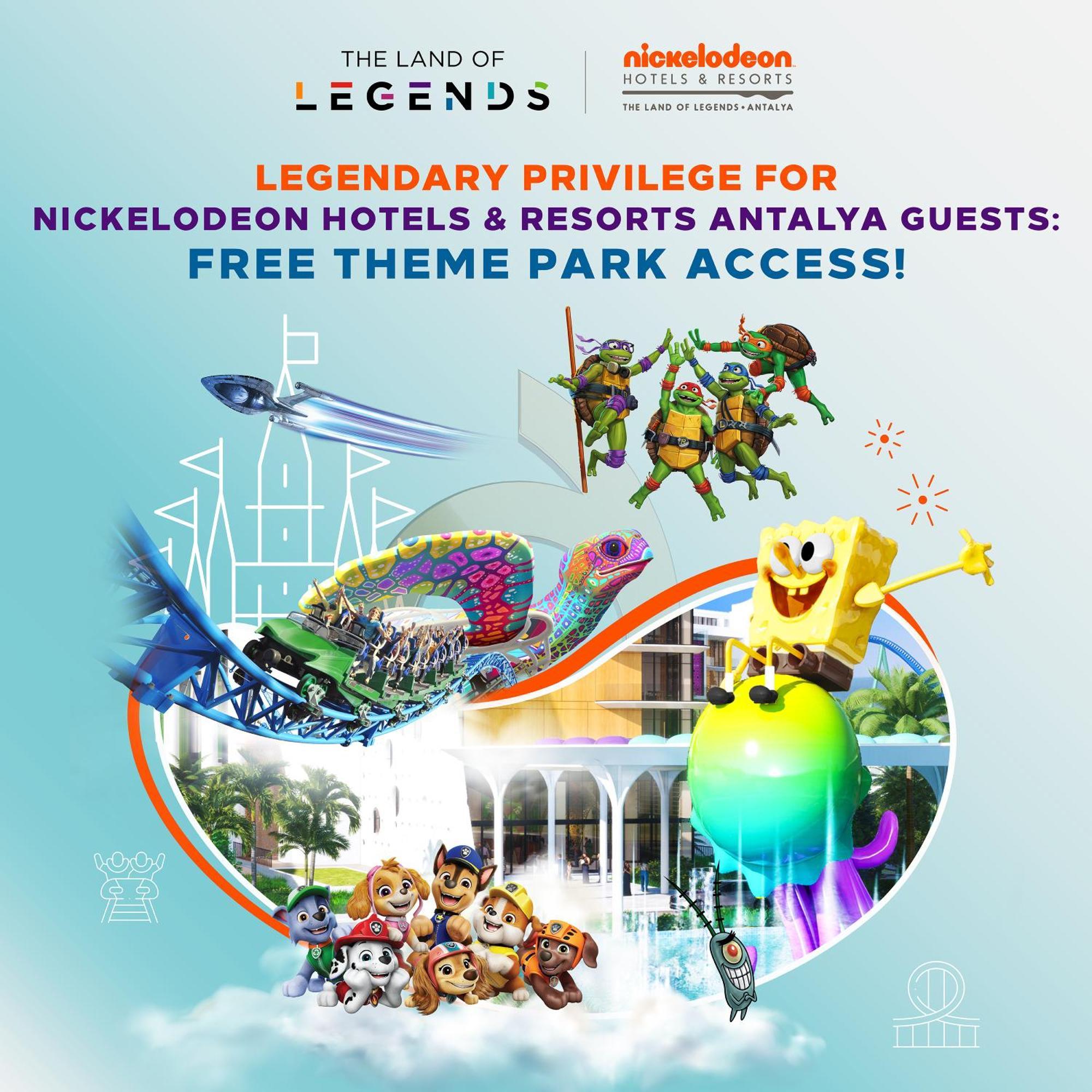 The Land Of Legends Nickelodeon Hotel Antalya 贝莱克 外观 照片