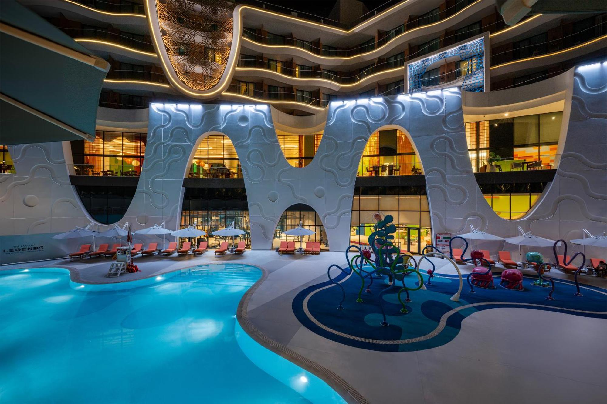 The Land Of Legends Nickelodeon Hotel Antalya 贝莱克 外观 照片
